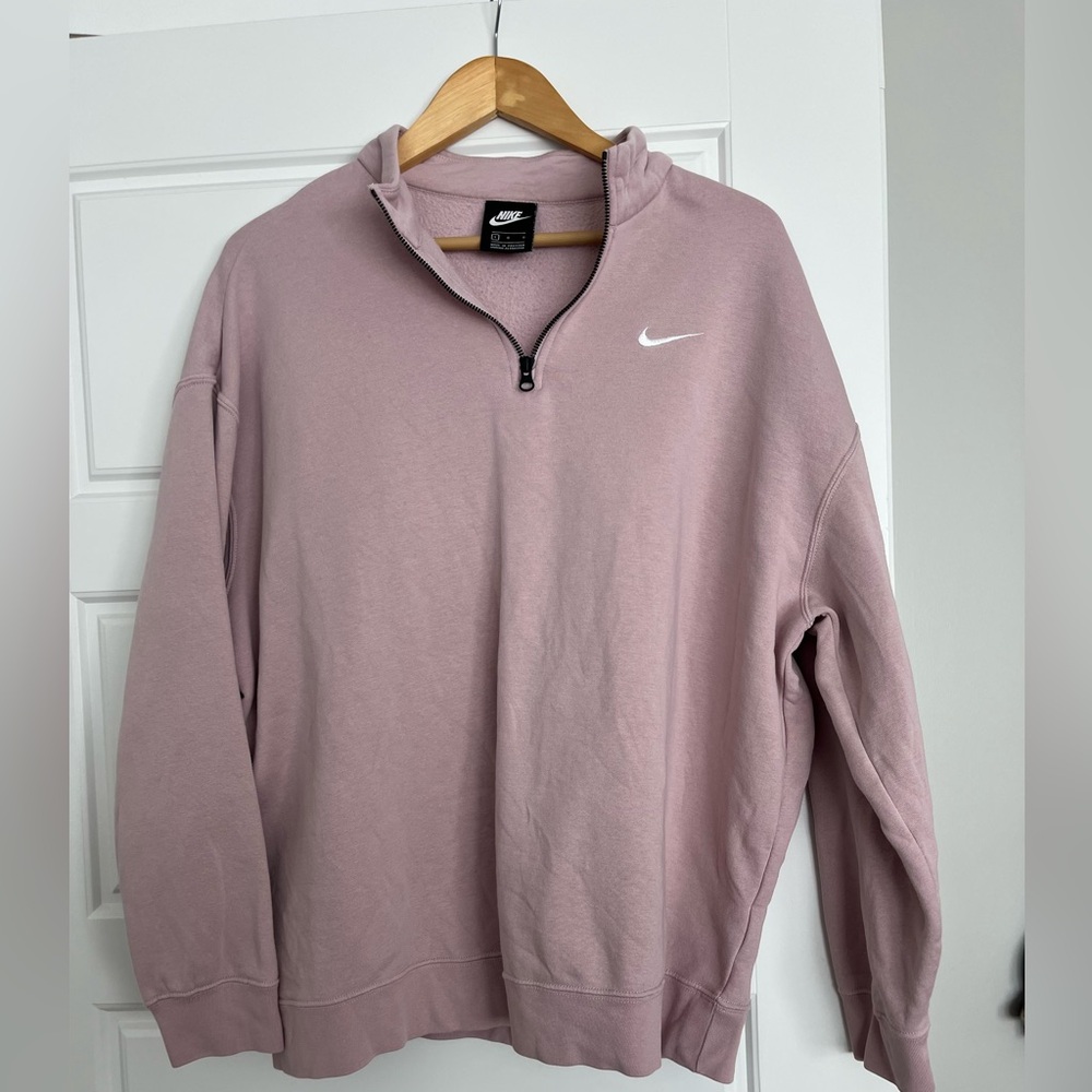 Nike Oversized Quarter-Zip Sweatshirt